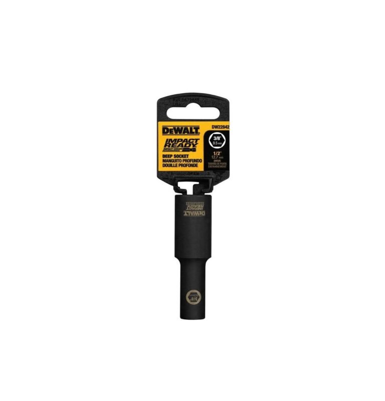 DEWALT Professional 7/8″ Deep Impact Socket, 1/2″ Drive