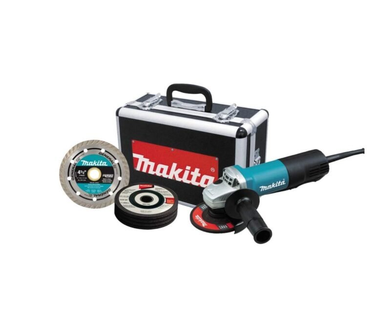 Makita 9557PBX1 4-1/2″ Angle Grinder – Reliable Power with Durable Aluminum Case