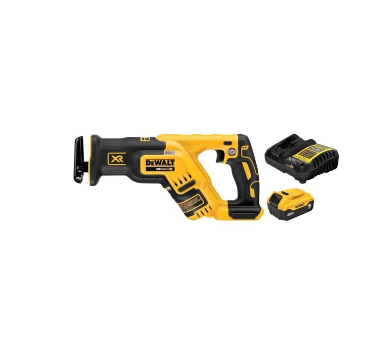Dewalt 20V Max Recip Saw DCS367B Review – Lightweight Control with Long Runtime