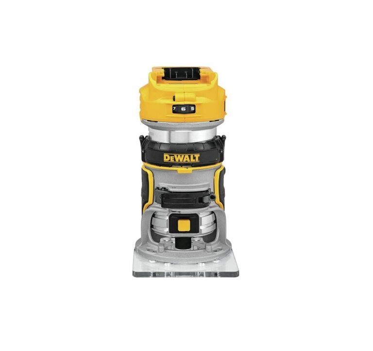 Dewalt 20V Max XR Brushless Router Review – Compact Power with Fine Control