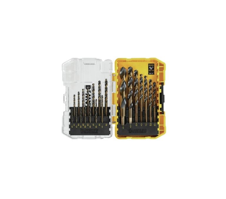 The Ultimate Review of the DEWALT 21-Piece Black Oxide Drill Bit Set for Wood and Metal