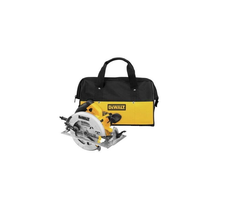 A Comprehensive Review of the Dewalt 7-1/4-Inch Corded Circular Saw (DWE575SB) with Electric Brake