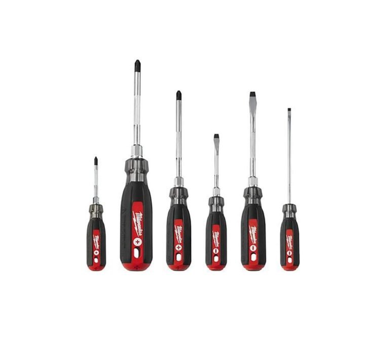 Milwaukee Electric 6PC Cushion Grip Screwdriver Kit – Professional Quality Performance