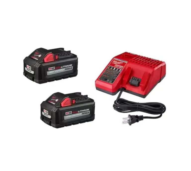 Maximize Your Power with Milwaukee Electric M18 High Output REDLITHIUM XC6.0 Battery 2-Pack