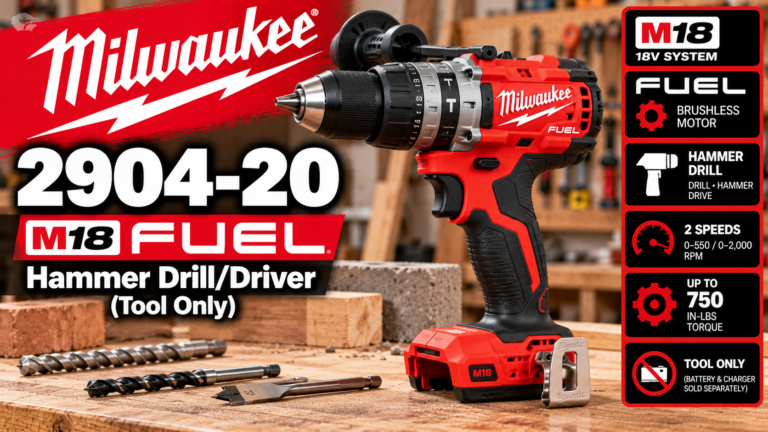 Milwaukee 2904-20 Review: M18 FUEL Hammer Drill/Driver Guide